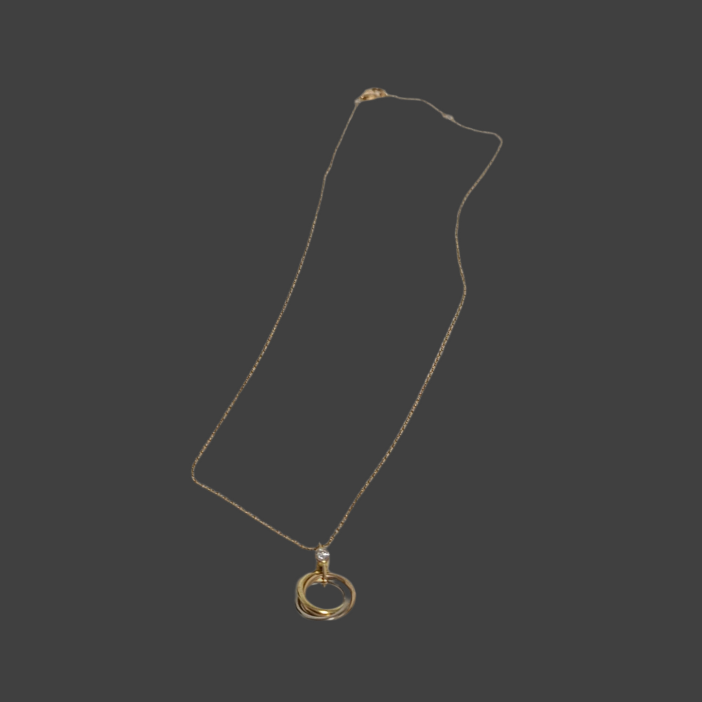 Cartier Trinity Pendant 1 Diamond