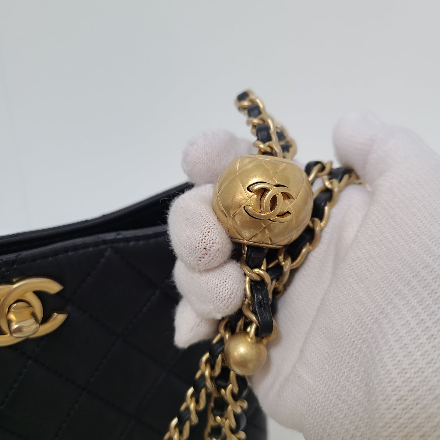 Chanel Small Pearl Crush Hobo