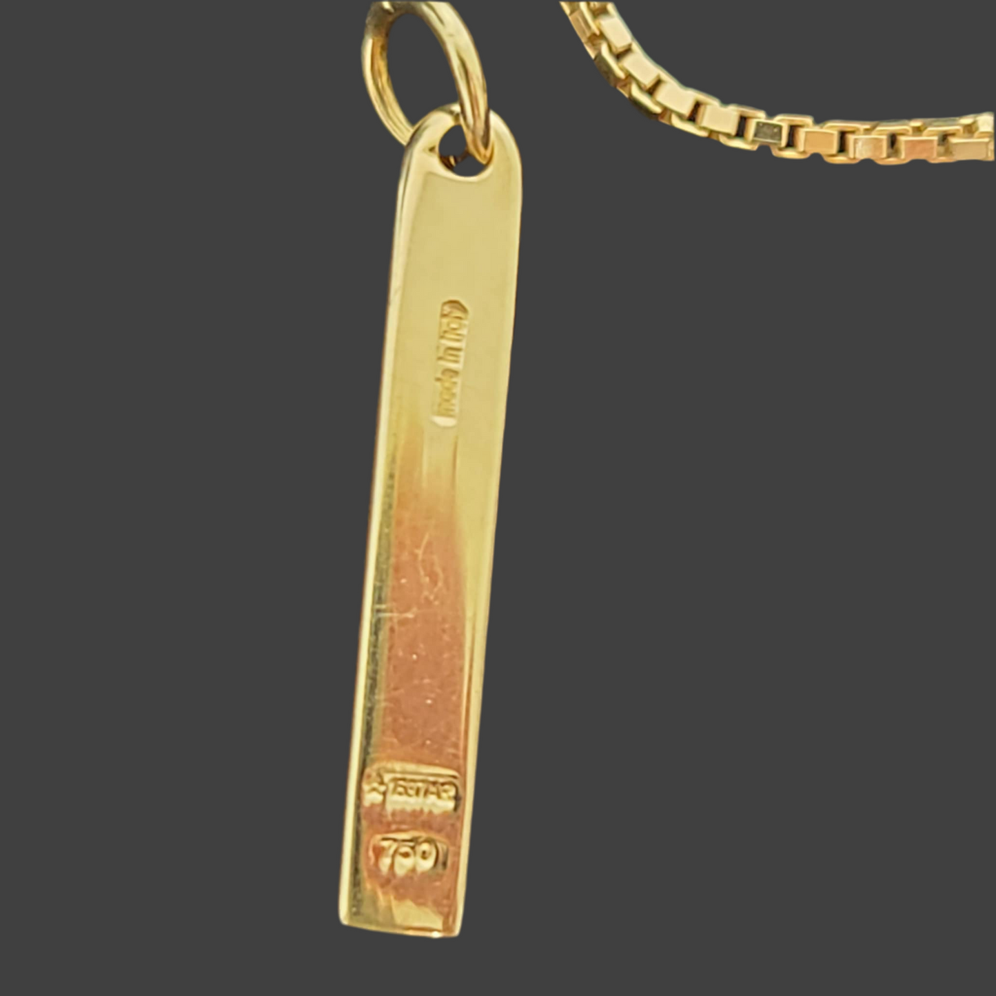 Gucci Link to Love lariat necklace 18K Y/G