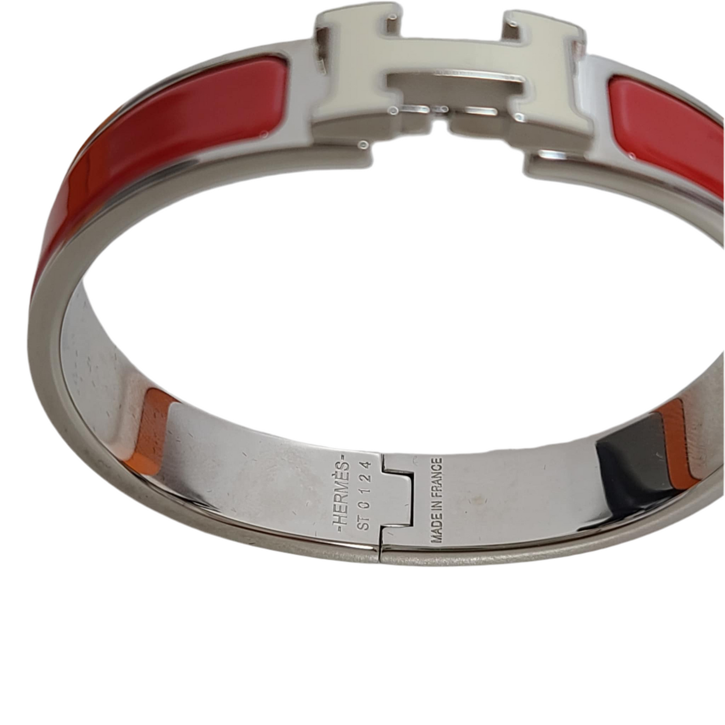 Hermès Clic Clac Two-Tone Bangle