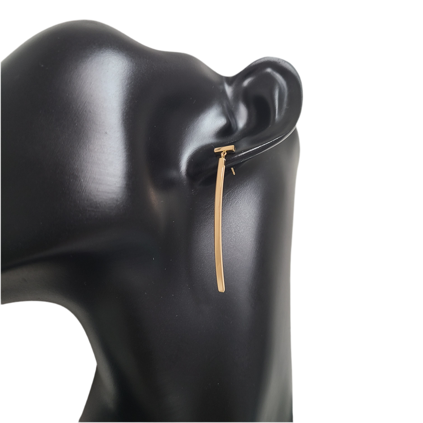 Tiffany T Bar 18k YGold Earring