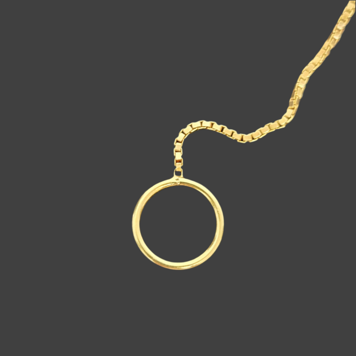 Gucci Link to Love lariat necklace 18K Y/G