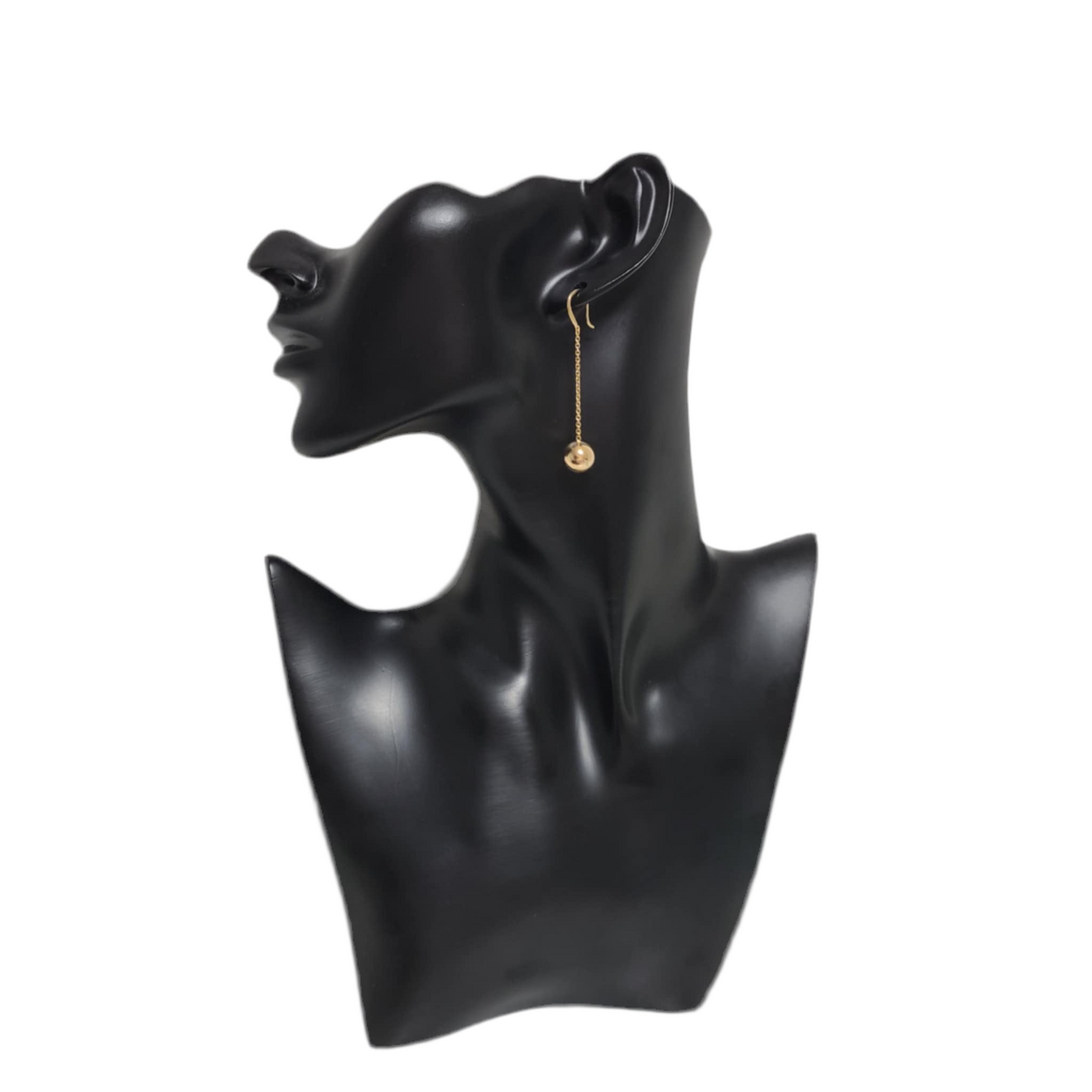 Tiffany Hard Ware Drop Earring 18K Y/G