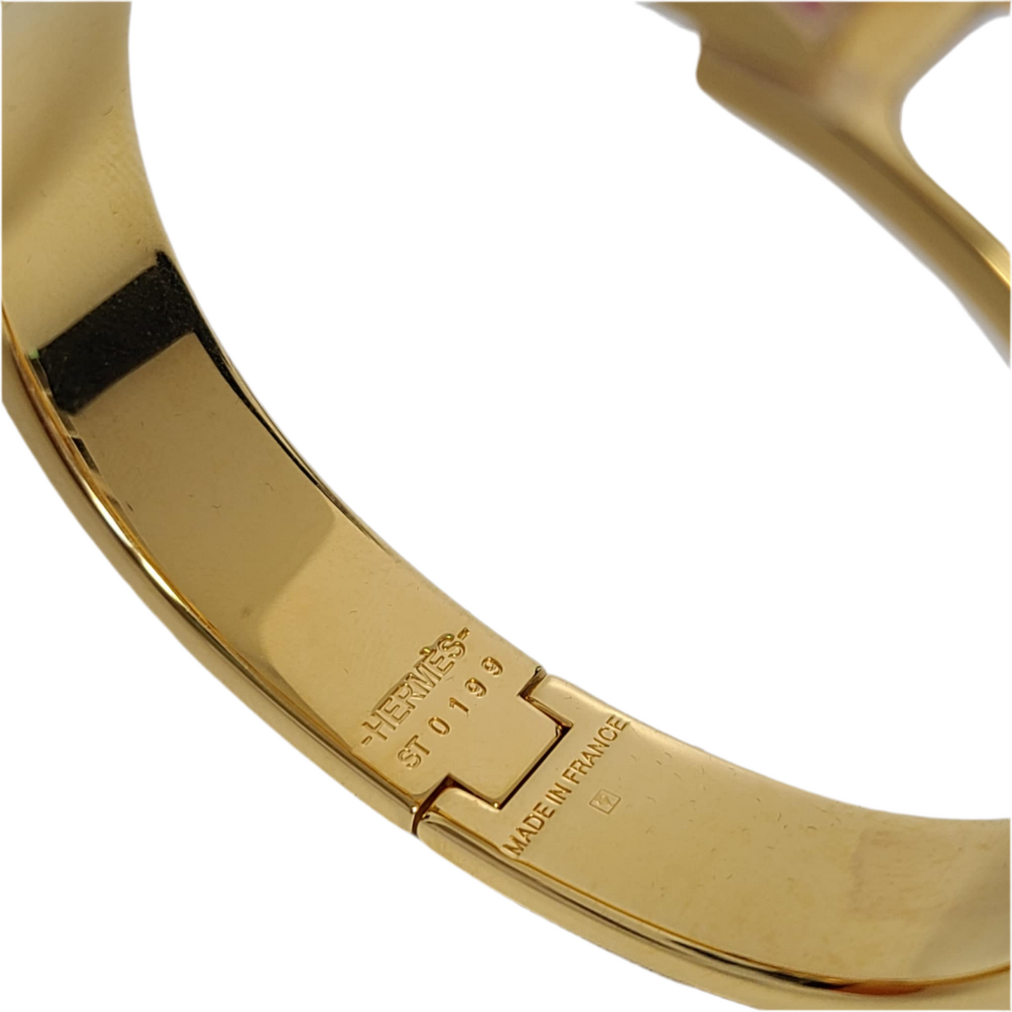 Hermès Clic Clac Two-Tone Bangle