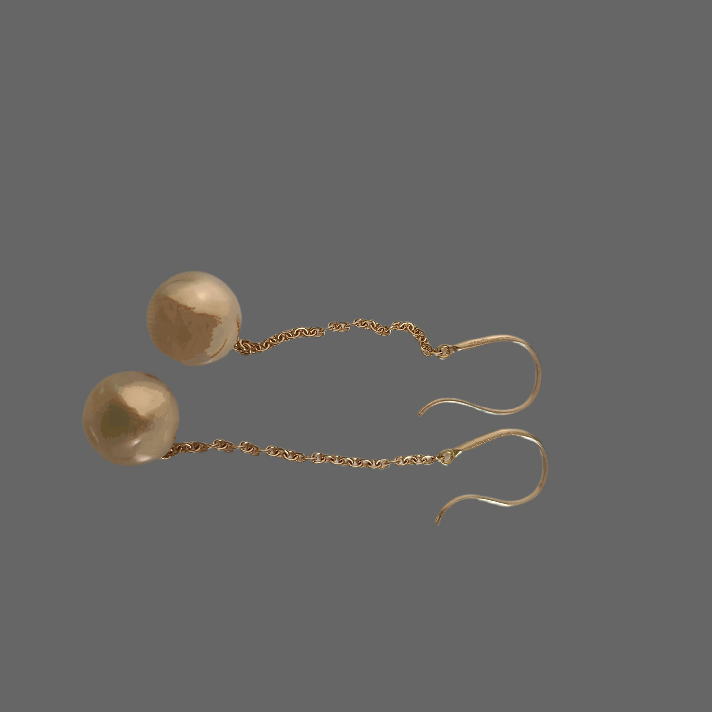 Tiffany Hard Ware Drop Earring 18K Y/G