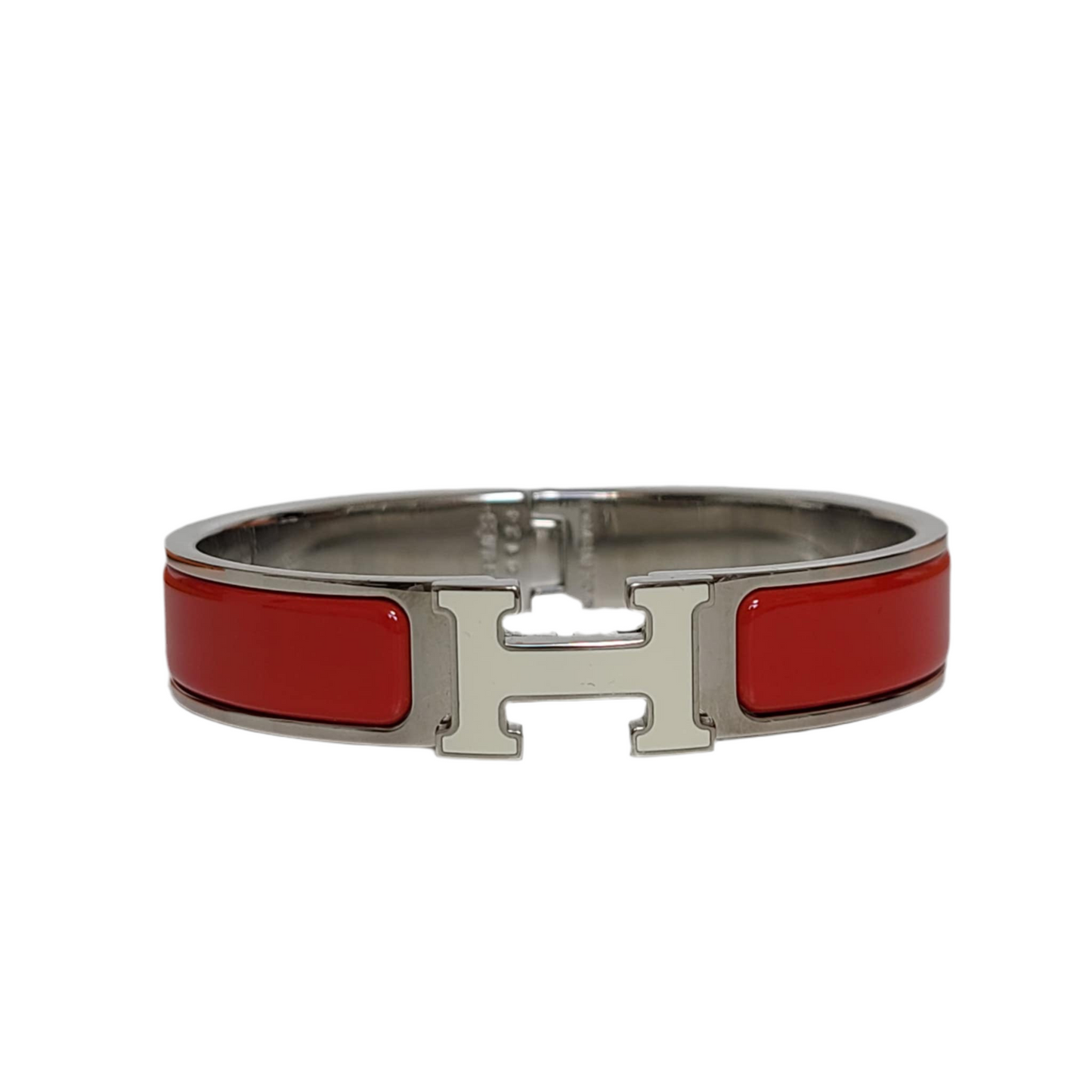 Hermès Clic Clac Two-Tone Bangle