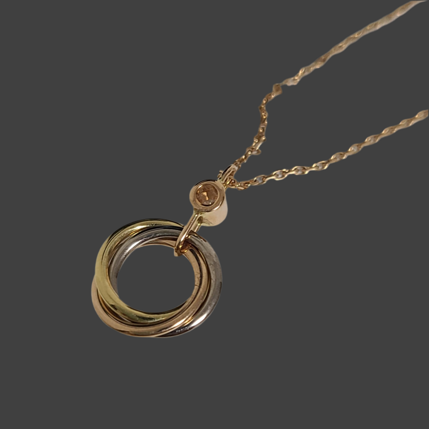Cartier Trinity Pendant 1 Diamond