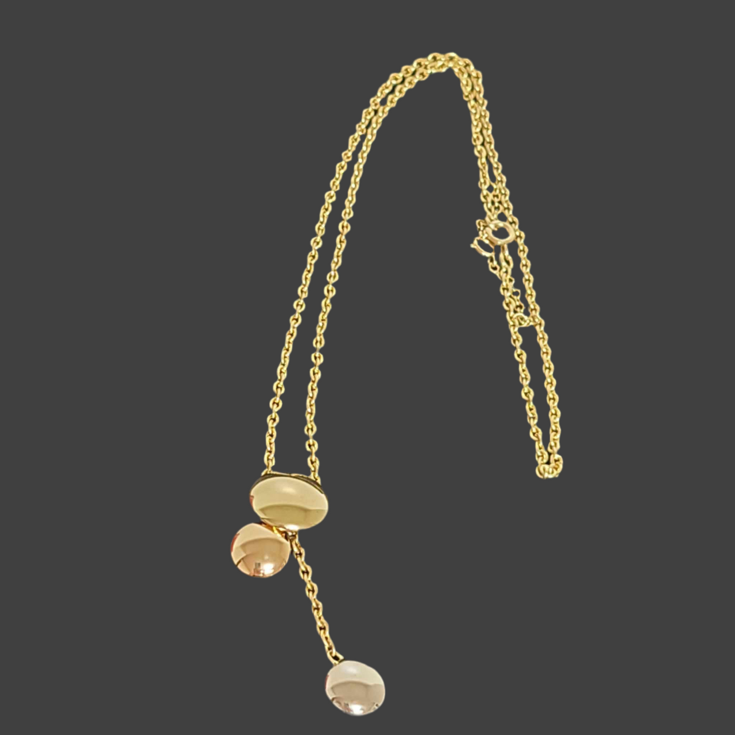 Cartier Sweet Trinity Drop Necklace 18K