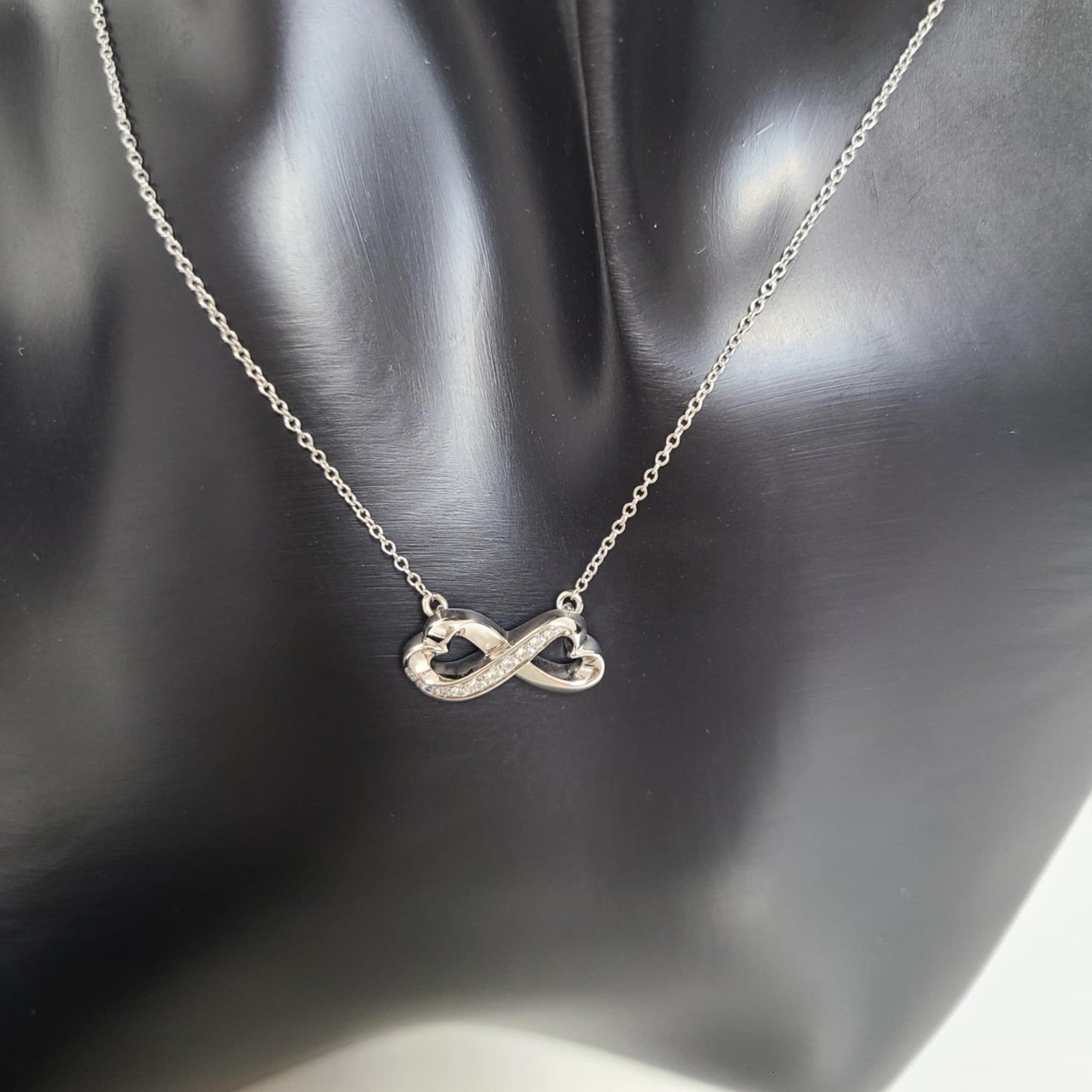Tiffany Paloma Picasso Double Loving Heart Daimong 18K W/G