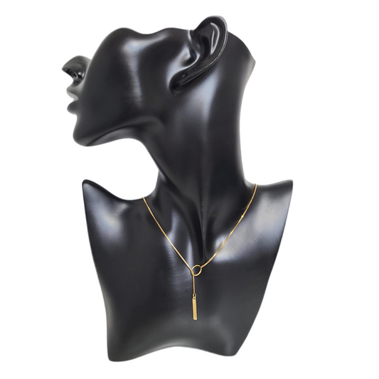 Gucci Link to Love lariat necklace 18K Y/G