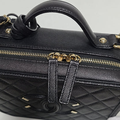 Chanel Filigree Vanity Case