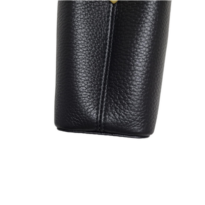 Louis Vuitton Mini Capucines in black Taurillon Leather