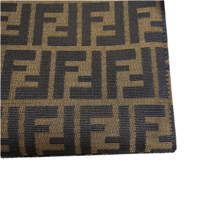 FENDI Zucca Canvas Mamma bucket Shoulder Bag