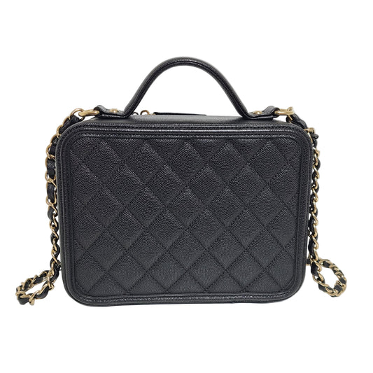 Chanel Filigree Vanity Case
