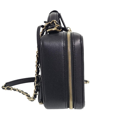 Chanel Filigree Vanity Case