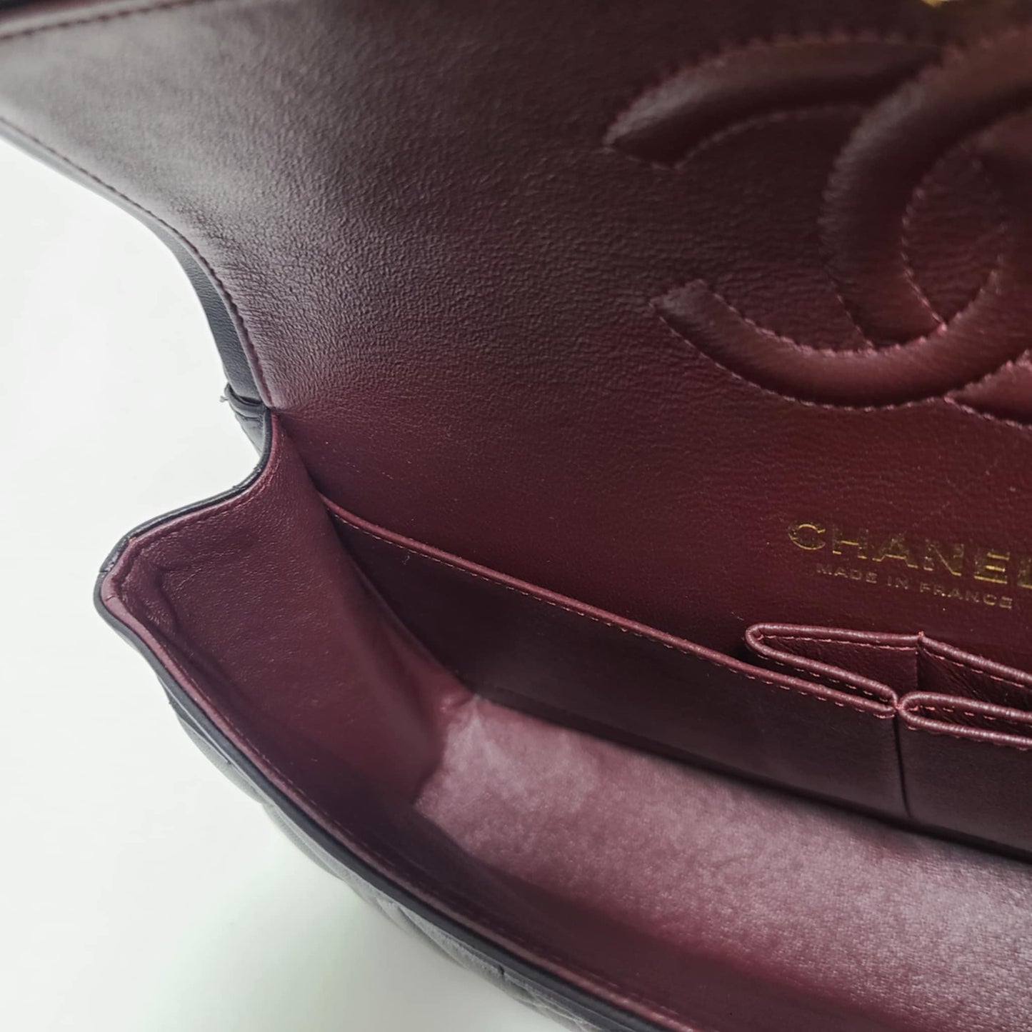 Chanel LambSkin Classic Double Flap Size (M) Gold-hardware