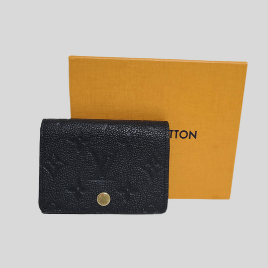 Louis Vuitton Monogram Empreinte  Card Holder