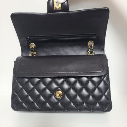 Chanel LambSkin Classic Double Flap Size (M) Gold-hardware