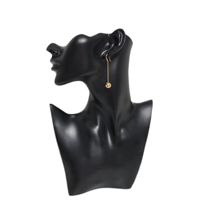 Tiffany Hard Ware Drop Earring 18K  Y/G