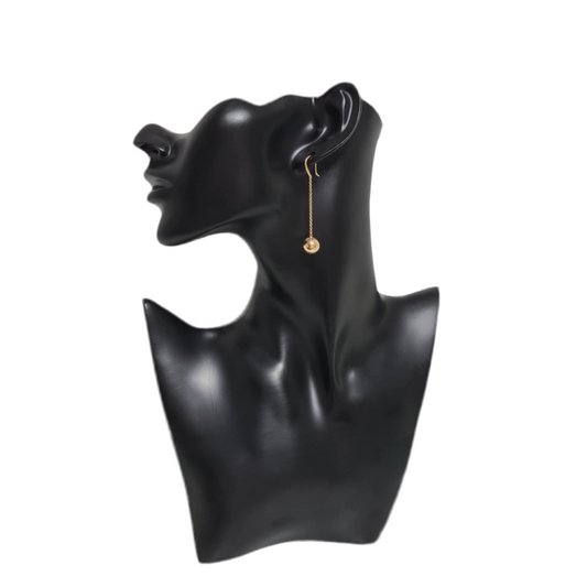 Tiffany Hard Ware Drop Earring 18K  Y/G