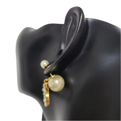 Dior Tribales Earring Pearl Design