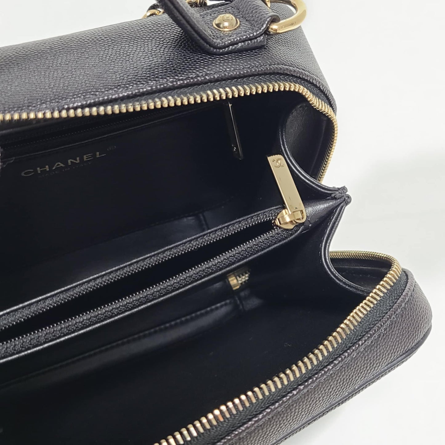 Chanel Filigree Vanity Case