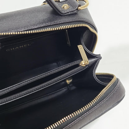 Chanel Filigree Vanity Case