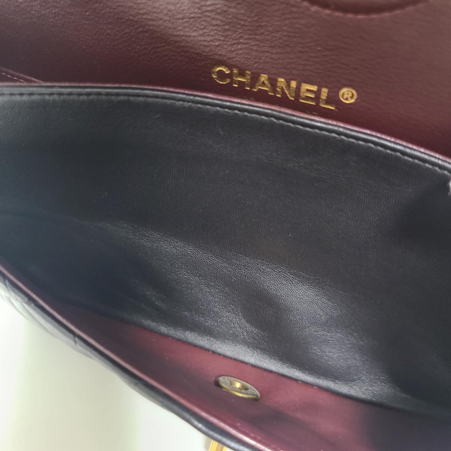 Chanel LambSkin Classic Double Flap Size (M) Gold-hardware