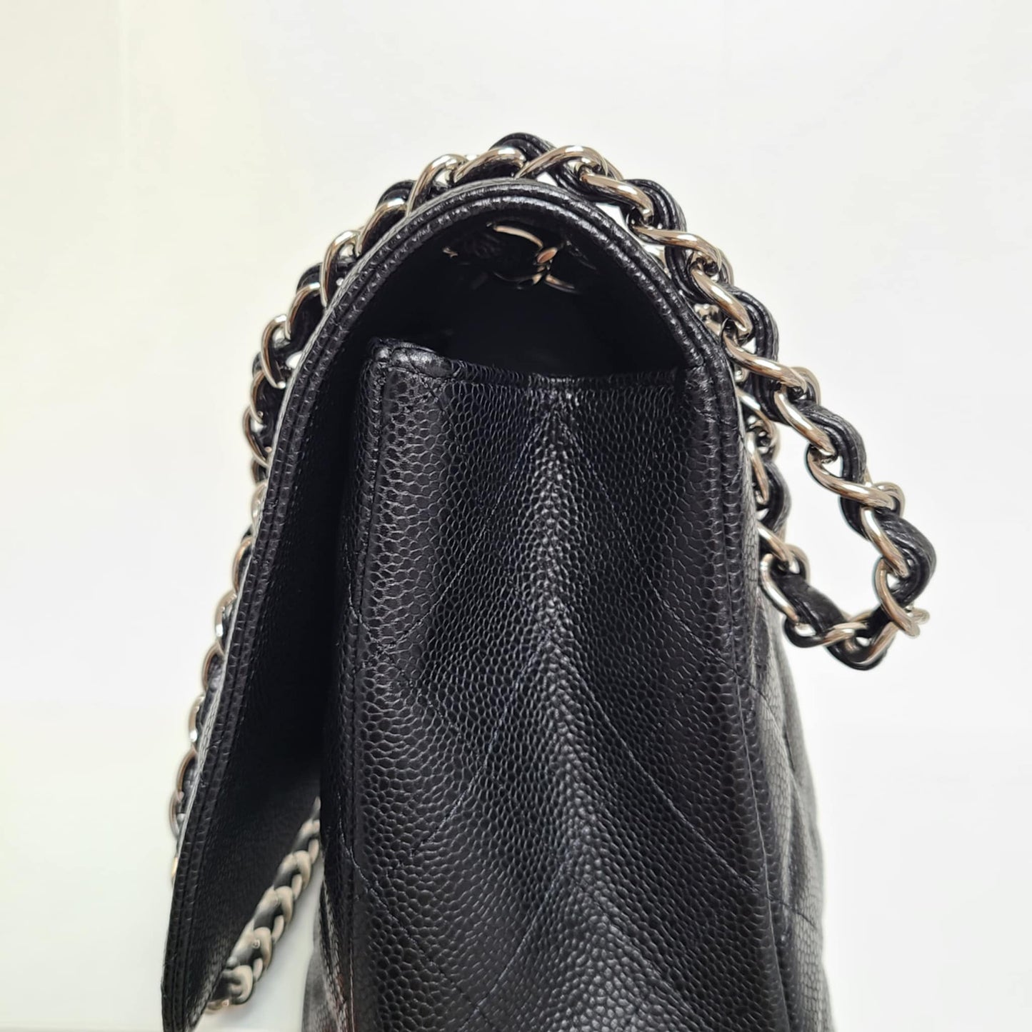 CHANEL Classic Single Flap 30 cm – Caviar Leather