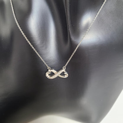 Tiffany Paloma Picasso Double Loving Heart Daimong 18K W/G