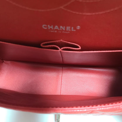 Chanel Classic Double Flap Bag L Red Caviar